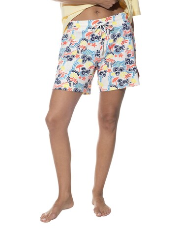 Pantalon de pyjama Mey en mélange de couleurs : devant