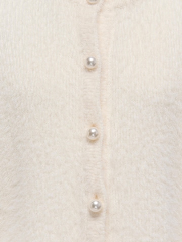 ONLY GIRLS Gebreid vest 'KOGPiumo' in Wit