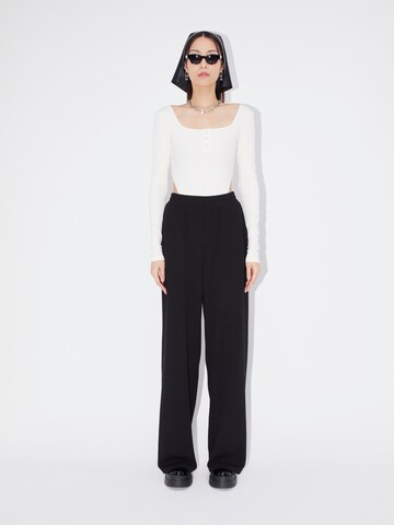 Wide Leg Pantalon 'Else' LeGer by Lena Gercke en noir