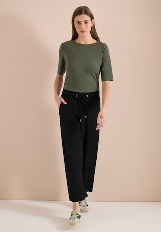 CECIL Loose fit Pants in Black: front