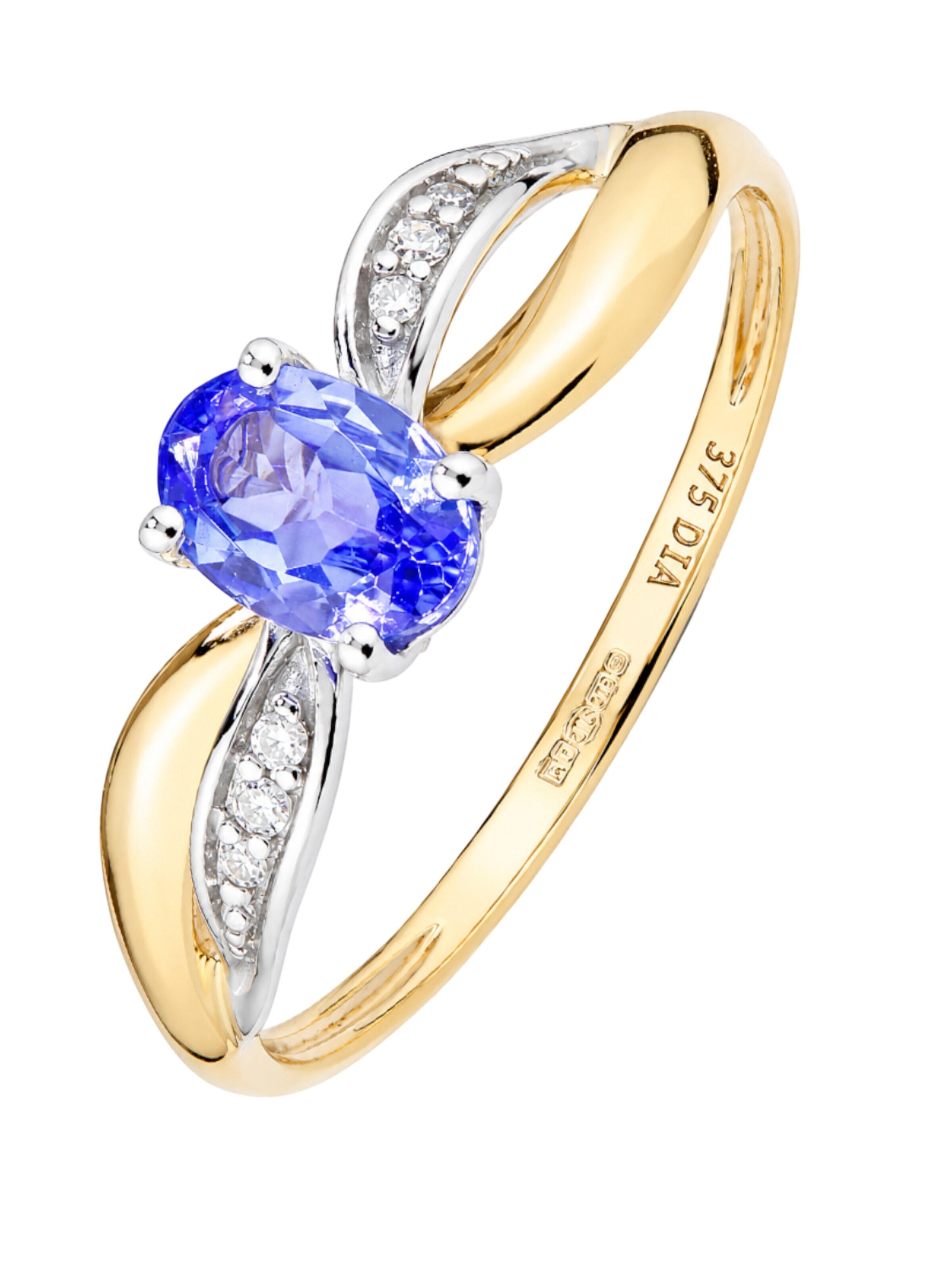 DIAMANT LETERNEL Ring in Gold: front