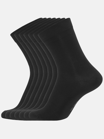 Copenhagen Bamboo Socken‌‌‌‌‌‌‌‌ in Schwarz: Vorderseite