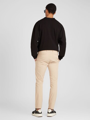 HUGO - regular Pantalón chino 'David' en beige