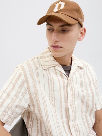 Fit confort Chemise JACK & JONES en beige