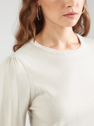 VERO MODA Pulover 'HAPPYSHINE' | bež barva