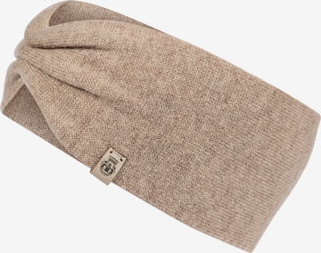 Bandeau 'PURE CASHMERE' Roeckl en beige : devant