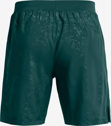 UNDER ARMOUR Regular Workout Pants 'LAUNCH' in Green