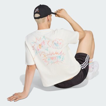 ADIDAS ORIGINALS Shirt 'Pride' in Wit