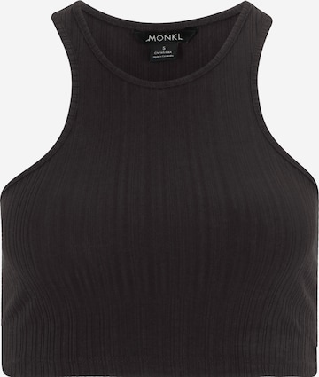 Monki Top in Black: front