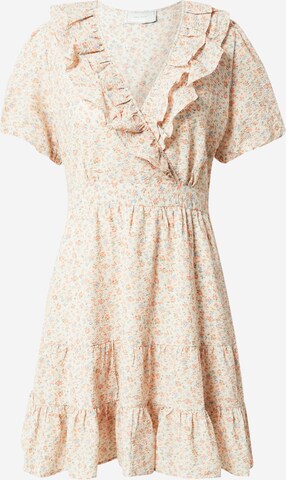 Neo Noir Summer Dress 'Erika' in Beige: front