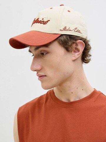 Casquette JACK & JONES en marron
