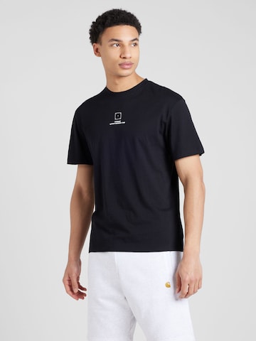 T-Shirt 'NATURE' JACK & JONES en noir