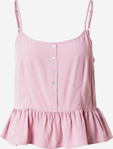 Top 'Anna' di Daahls by Emma Roberts exclusively for ABOUT YOU in rosa: frontale