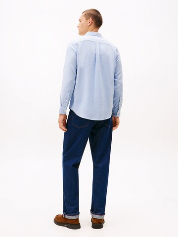 TOMMY HILFIGER Regular Fit Hemd in Blau