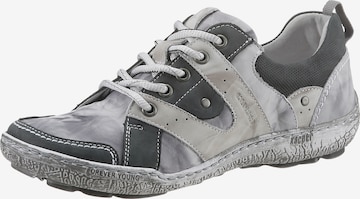 KACPER Athletic Lace-Up Shoes in Grey: front