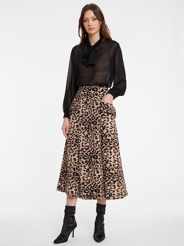 Ana Alcazar Skirt 'Adawa' in Brown: front