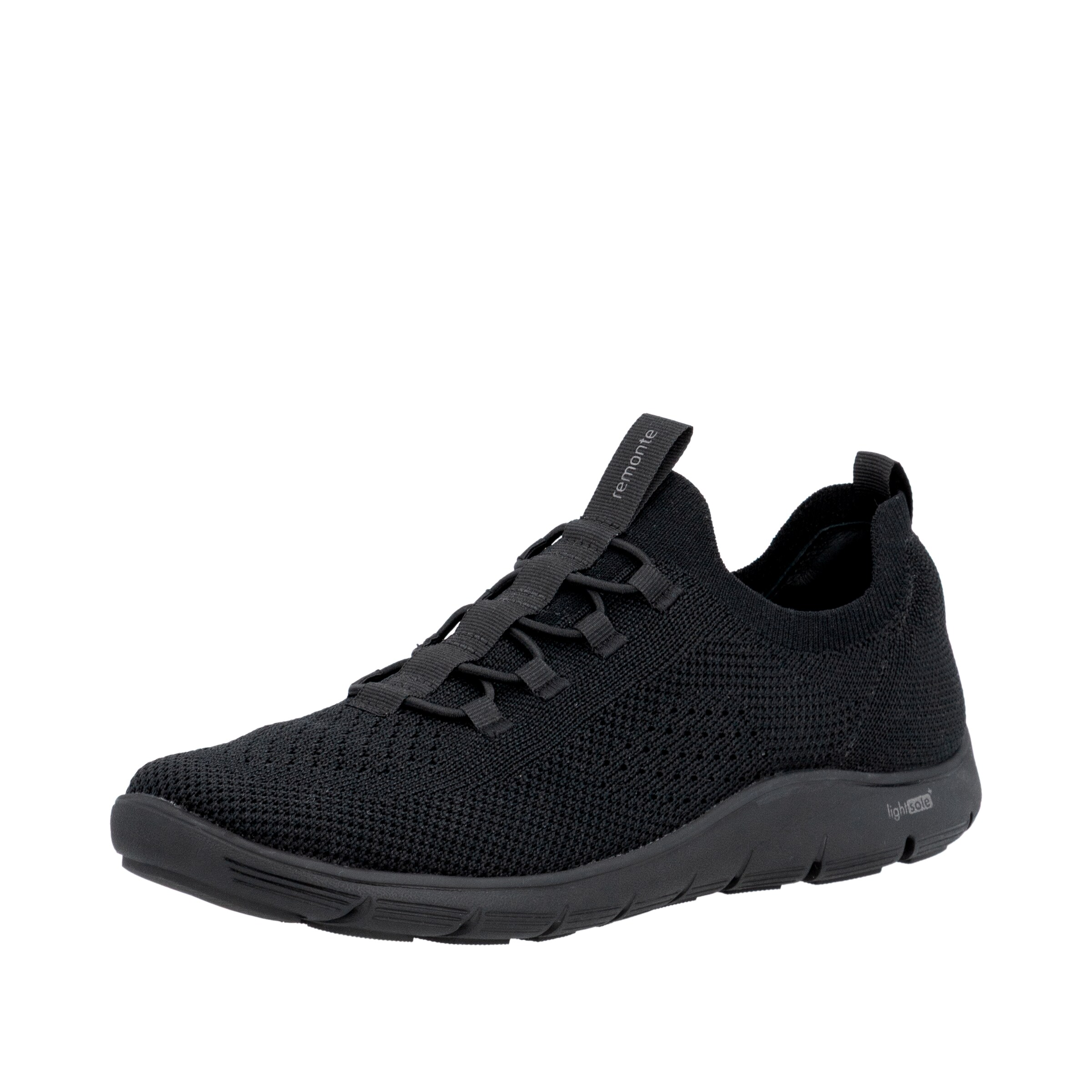 REMONTE Slip-Ons in Black: front