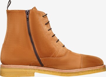 Henry Stevens Lace-Up Boots 'Winston COB' in Brown