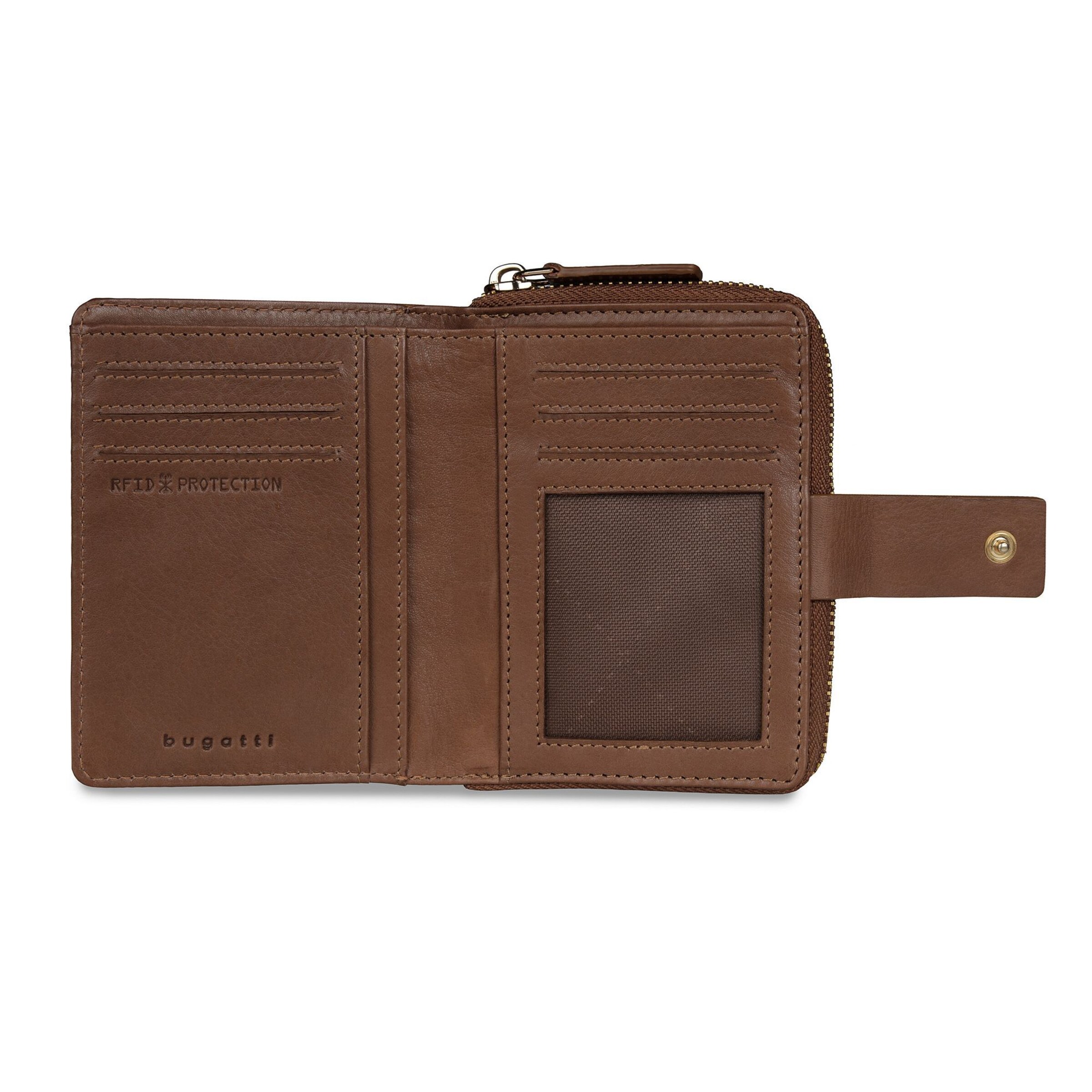 Porte-monnaies bugatti en marron