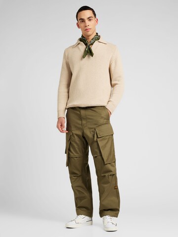 NORSE PROJECTS - Jersey 'Lasse' en beige