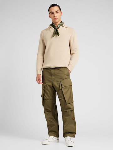 Pull-over 'Lasse' NORSE PROJECTS en beige