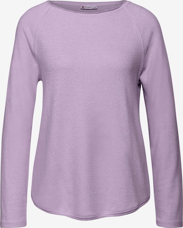 STREET ONE Shirt in Purple: front