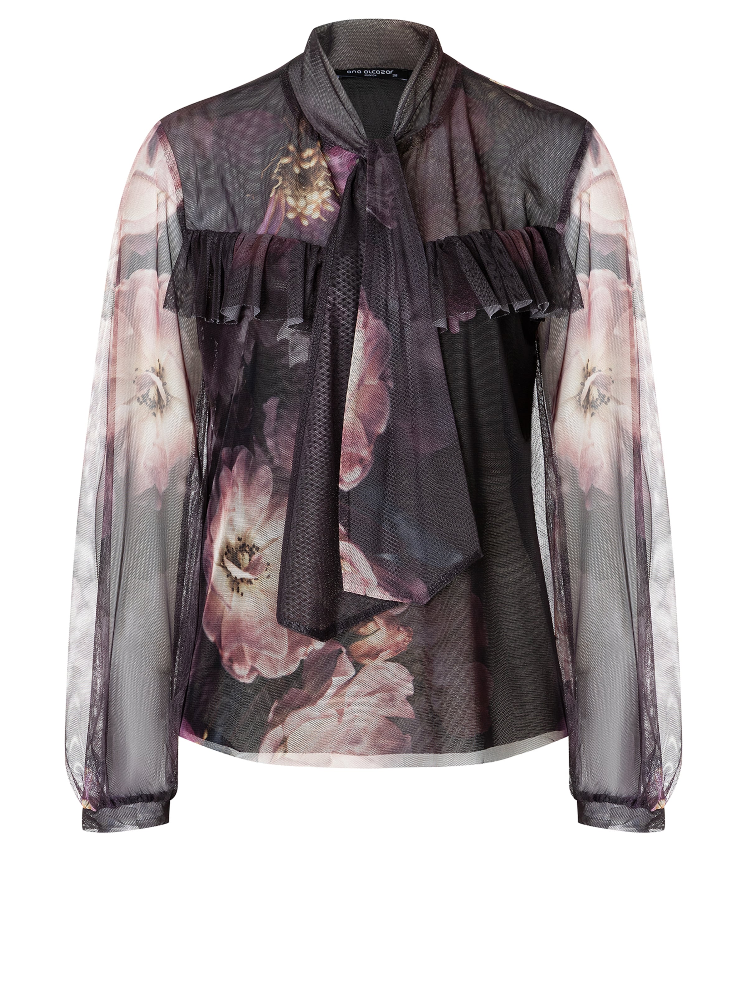 Ana Alcazar Bluse 'Azina' in Mischfarben: Vorderseite