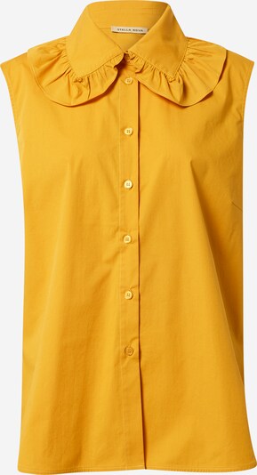 Stella Nova Bluse 'Beate' in goldgelb, Produktansicht