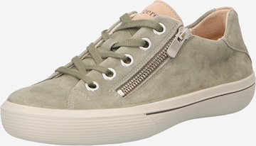 Legero Platform trainers in Green: front