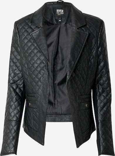 River Island Blazer en noir, Vue avec produit