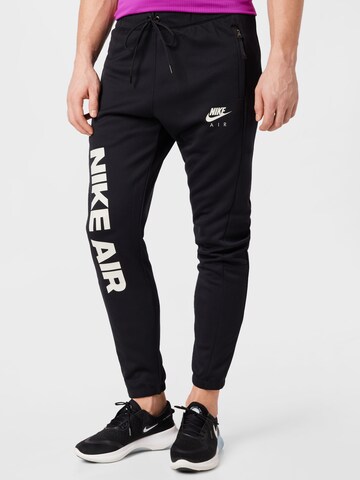 Nike Sportswear Tapered Sporthose 'Air' in Schwarz: predná strana