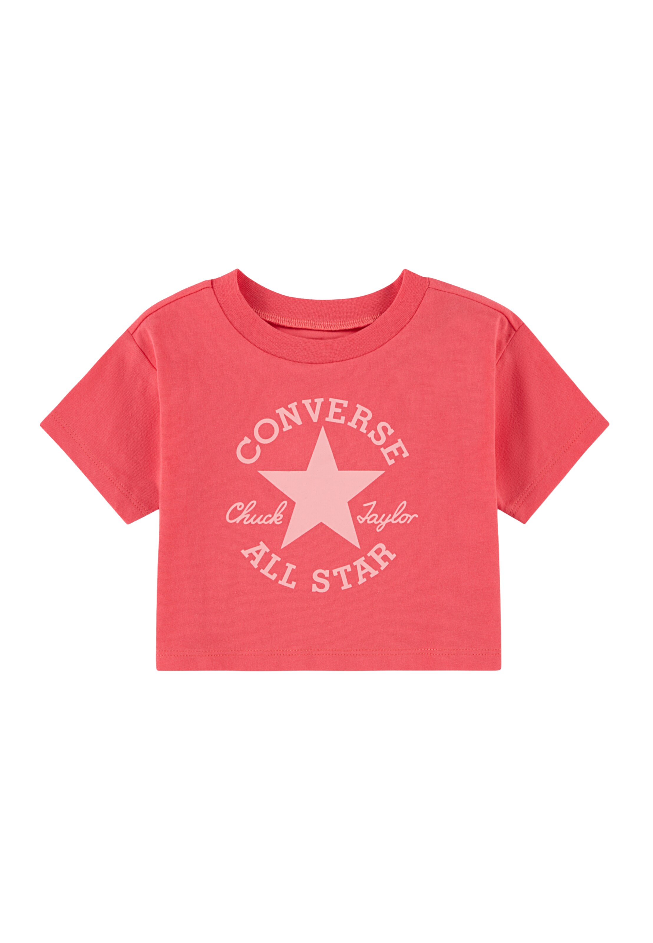 CONVERSE T-Shirt in 74-80 in apricot / melone, Produktansicht