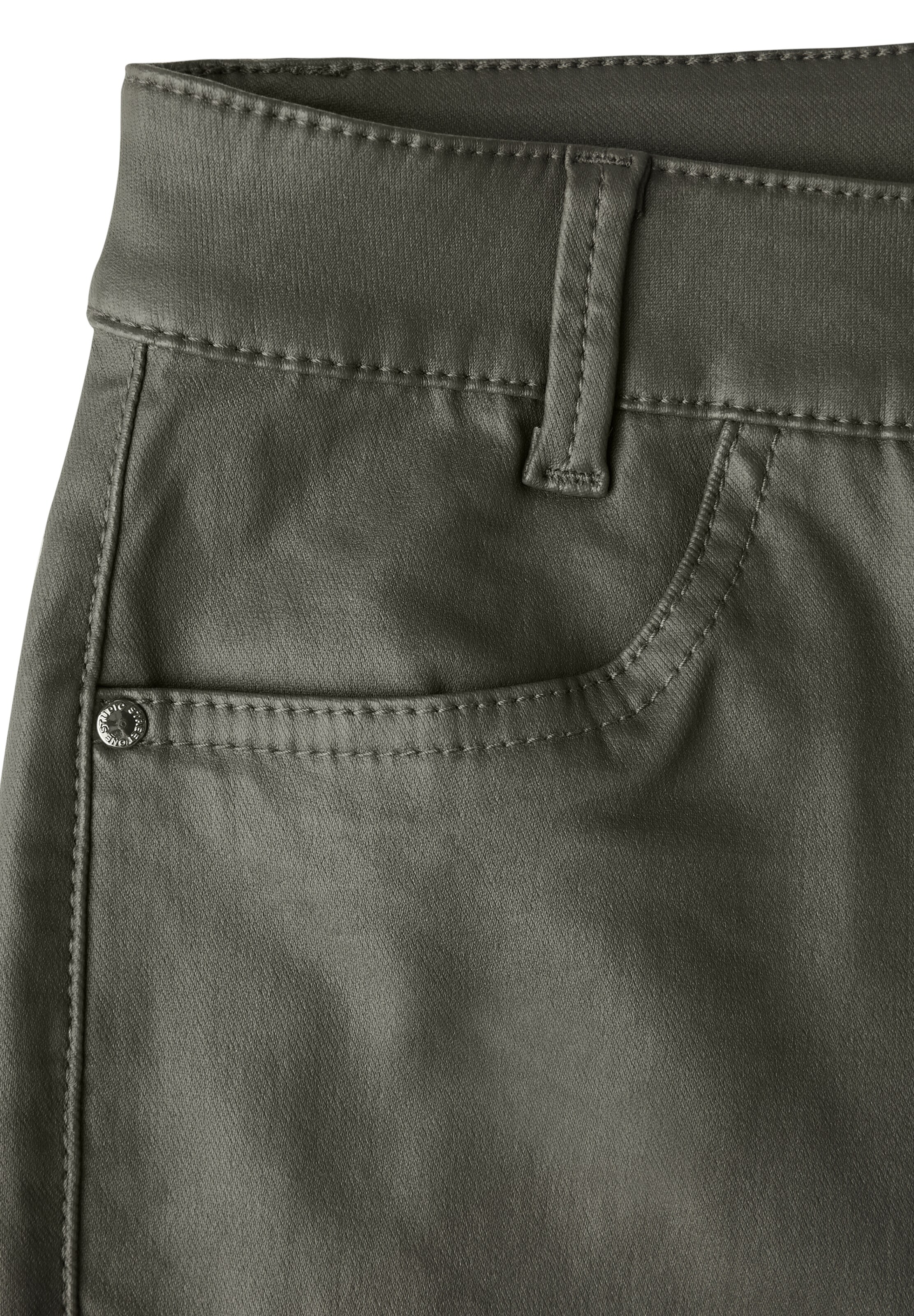 Street One Studio Slimfit Jeans in Grün