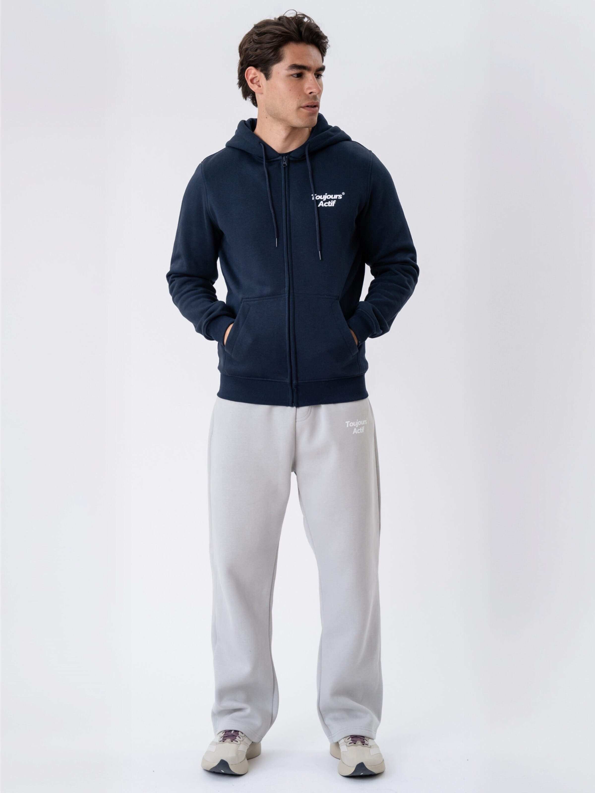 Regular Pantalon ' Apres ' Toujours Actif en gris