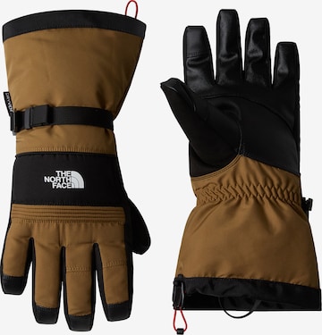 juoda THE NORTH FACE Pirštuotos pirštinės 'M Montana': priekis