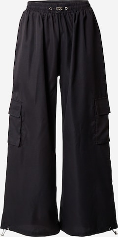 SISTERS POINT Wide leg Pants 'NECA' in Black: front