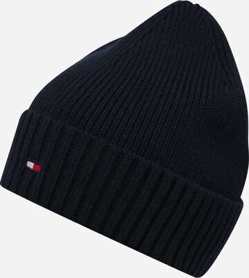 TOMMY HILFIGER Beanie in Blue: front