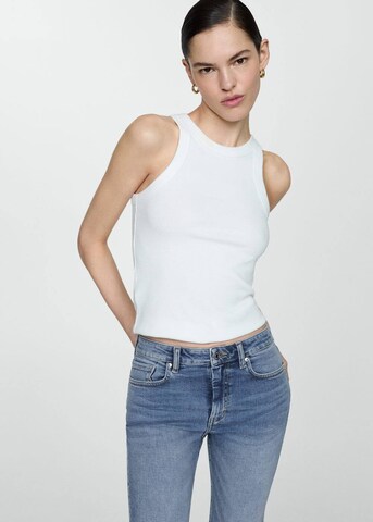 MANGO regular Jeans 'Abril' i blå