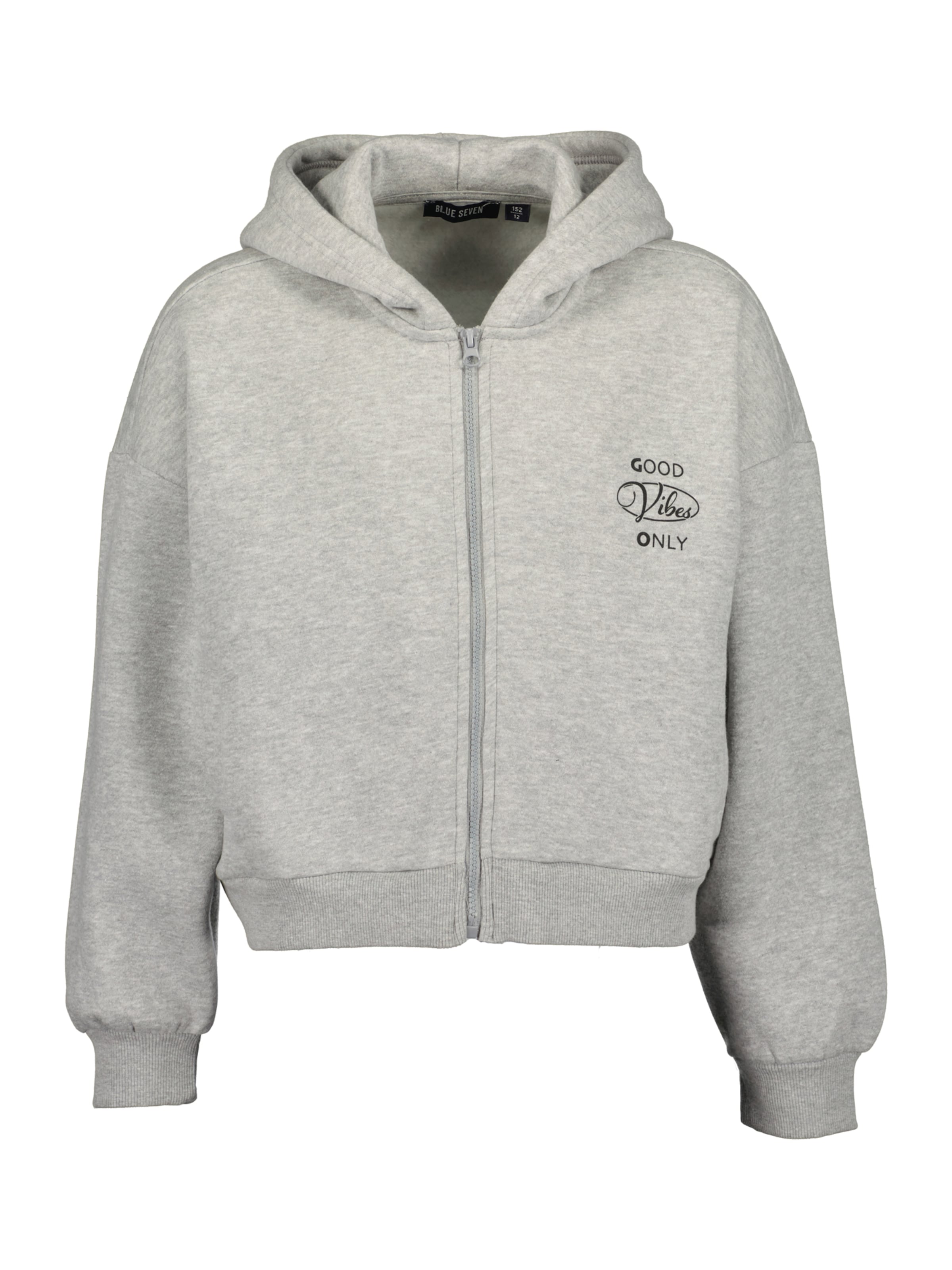 BLUE SEVEN Mikina – šedá: přední strana