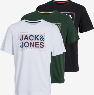 JACK & JONES Tričko 'Kain' – zelená: přední strana