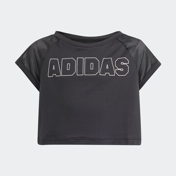 ADIDAS SPORTSWEAR Performance Shirt in Black: front