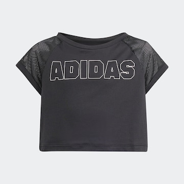 ADIDAS SPORTSWEAR Funktionsshirt in Schwarz: predná strana