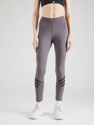ADIDAS SPORTSWEAR Skinny Sports trousers 'Future Icons' in Grey: front