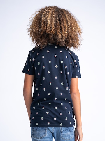 T-Shirt 'Seafusion' Petrol Industries en bleu