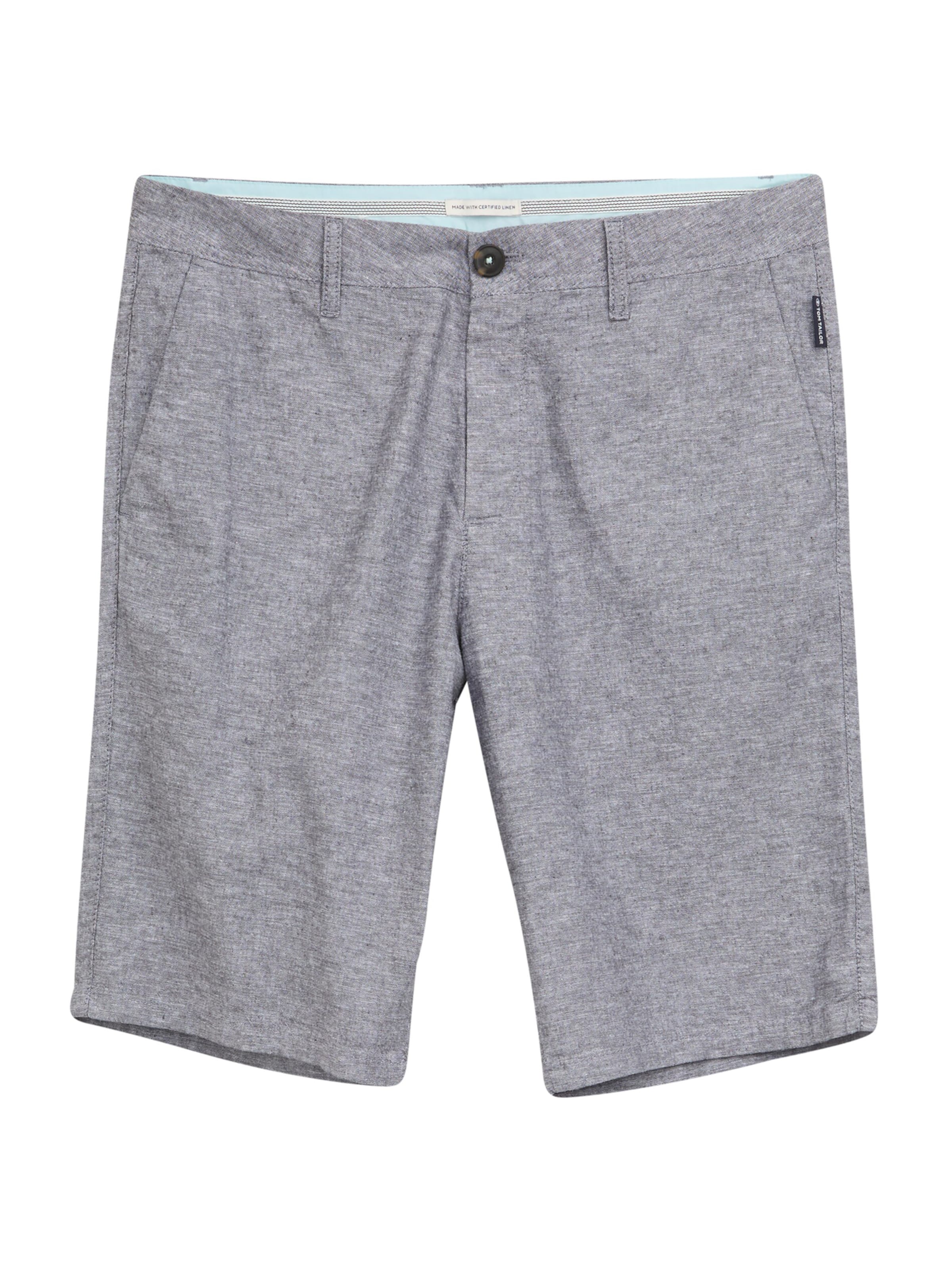 TOM TAILOR Regularen Chino hlače | siva barva: sprednja stran