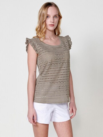 KOROSHI Shirt in Grün