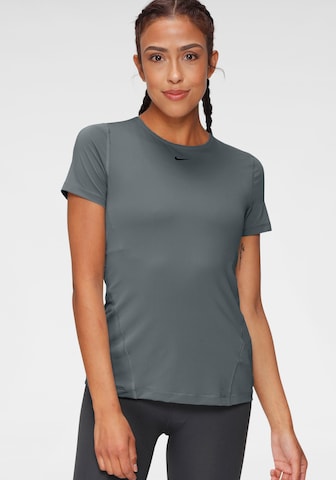 T-shirt fonctionnel NIKE en gris : devant