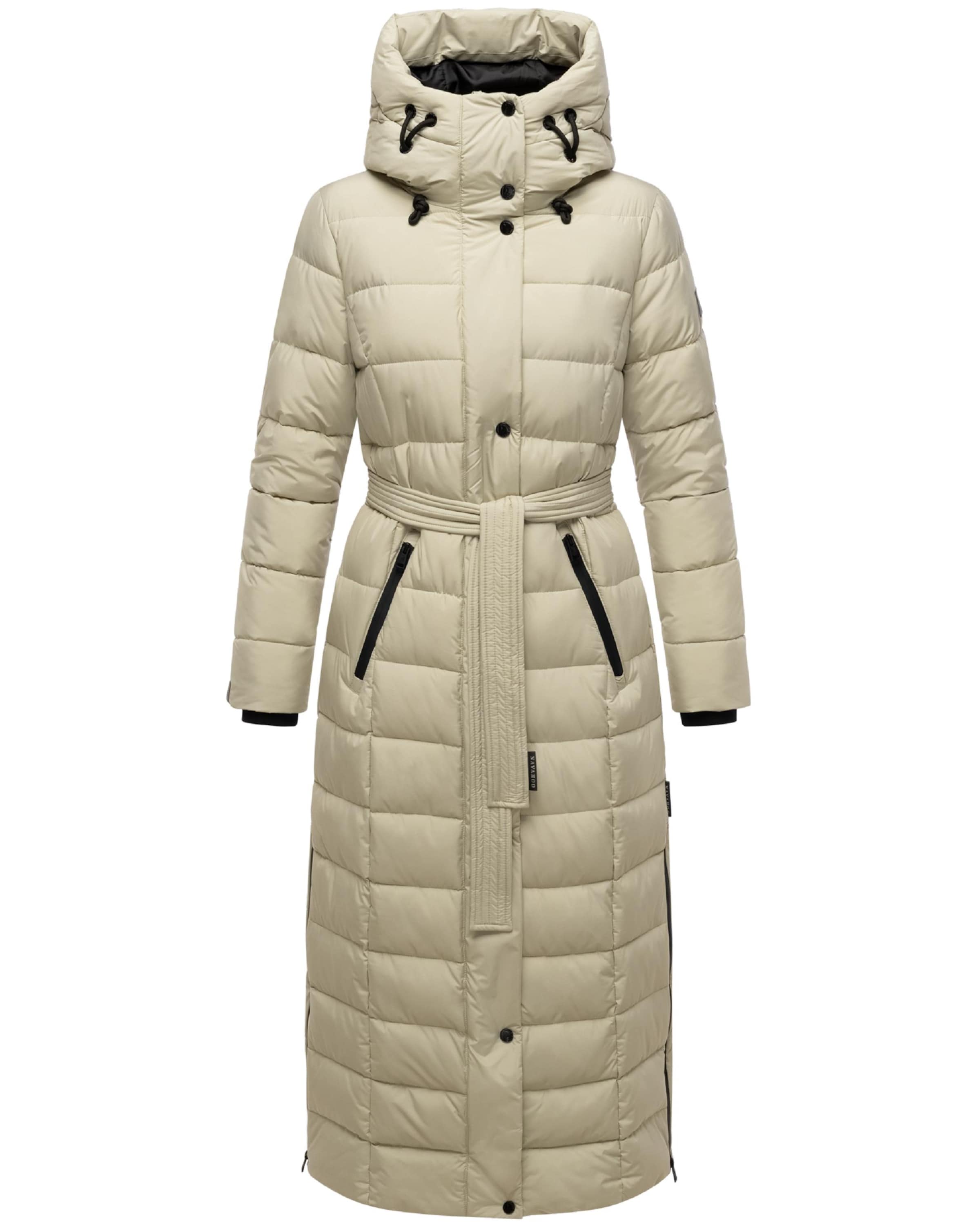 pelēks NAVAHOO Ziemas mētelis 'Das Teil XIV': no priekšpuses