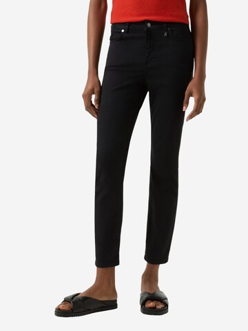 BOGNER Slimfit Hose 'Julie' in Schwarz: Vorderseite