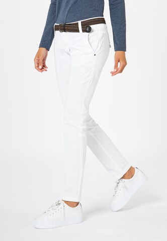 Sublevel Slimfit Hose in Weiß